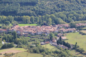 CEILHES VUE DU ROC DU CANARI